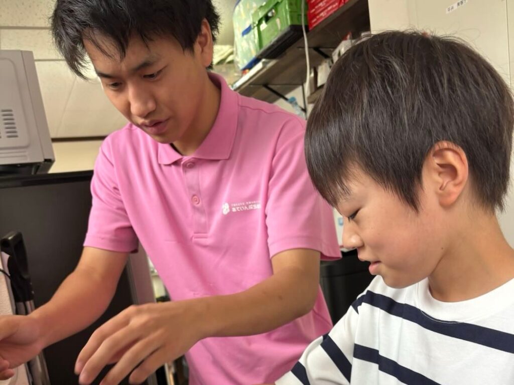 あていんぷらすわんで働く児童指導員・押辺教室・4年目/2023年入社のスタッフ